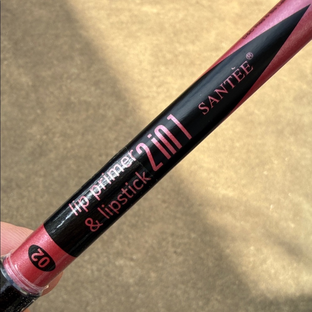 Santee 2-in-1 Lip Primer & Lipstick - Rose Mauve #02